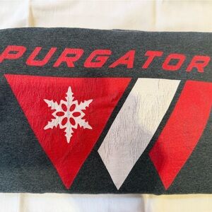 VINTAGE Purgatory Colorado XL Ski T-shirt XL